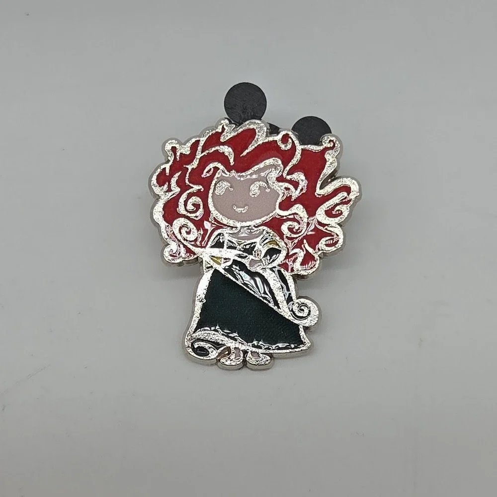 2016 Disney Pin Merida 119518 Brave Cuties Stylizer Princess Booster